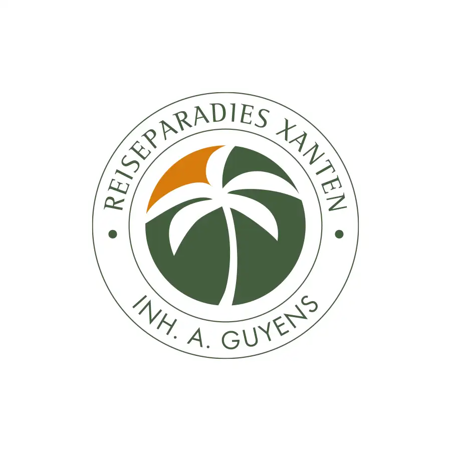 Logoentwicklung für das Xantener Reiseparadies