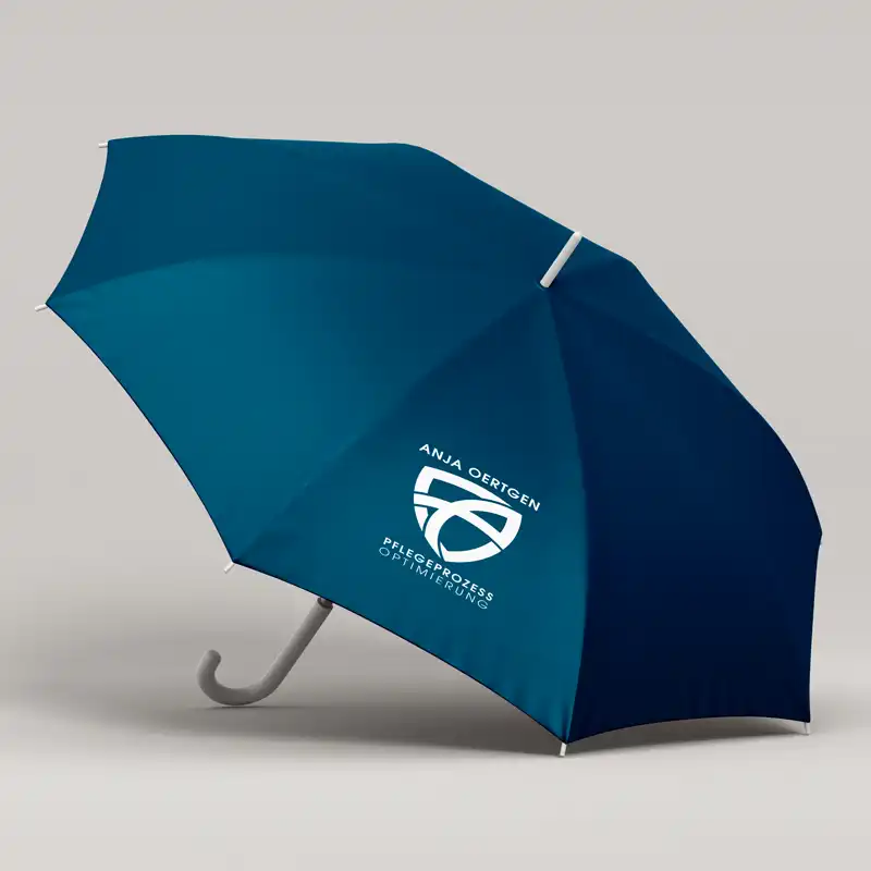 Corporate Design beim Schirm