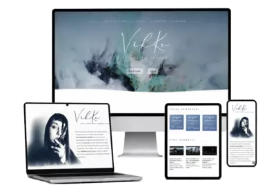 Künstlerinnen-Website für Musik und Komposition