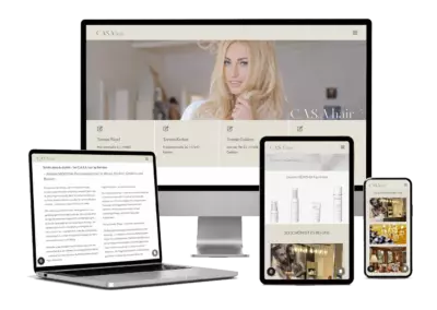 Website-Relaunch für einen gewachsenen Friseurbetrieb