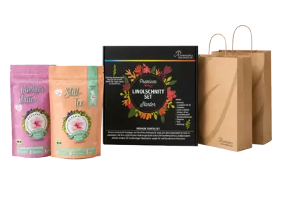 Verpackungsdesign für Produkte, Sets und kleine Serien