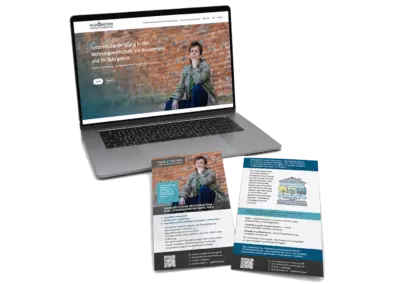 Corporate Design und Website für den Start in die Selbstständigkeit