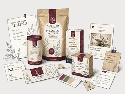 Nourish & Renew Produktbild – natürliche Kosmetik im mittelgroßen Format