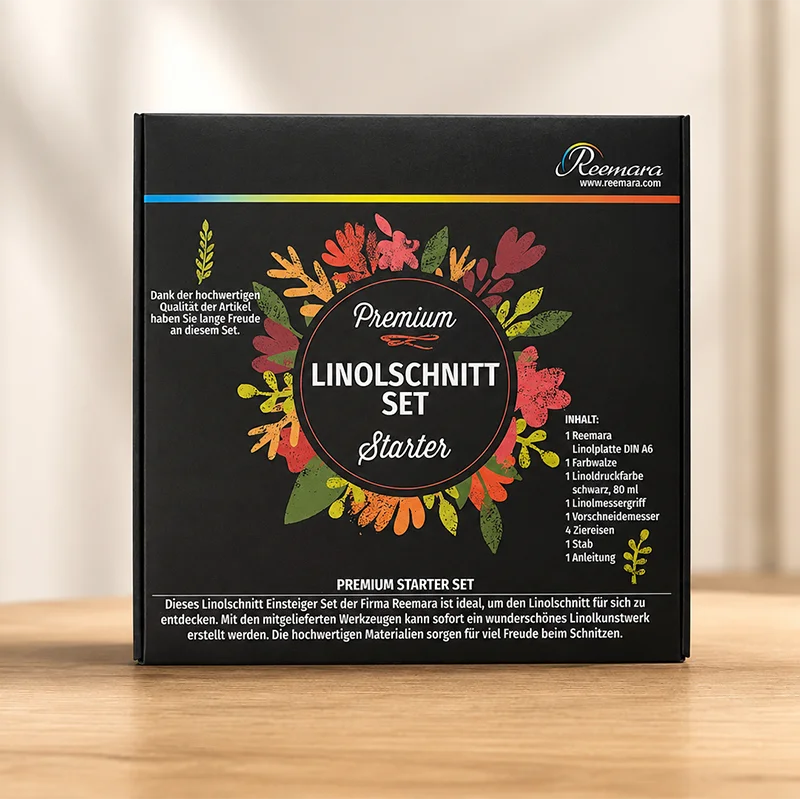 Linol-Verpackung-Mockup